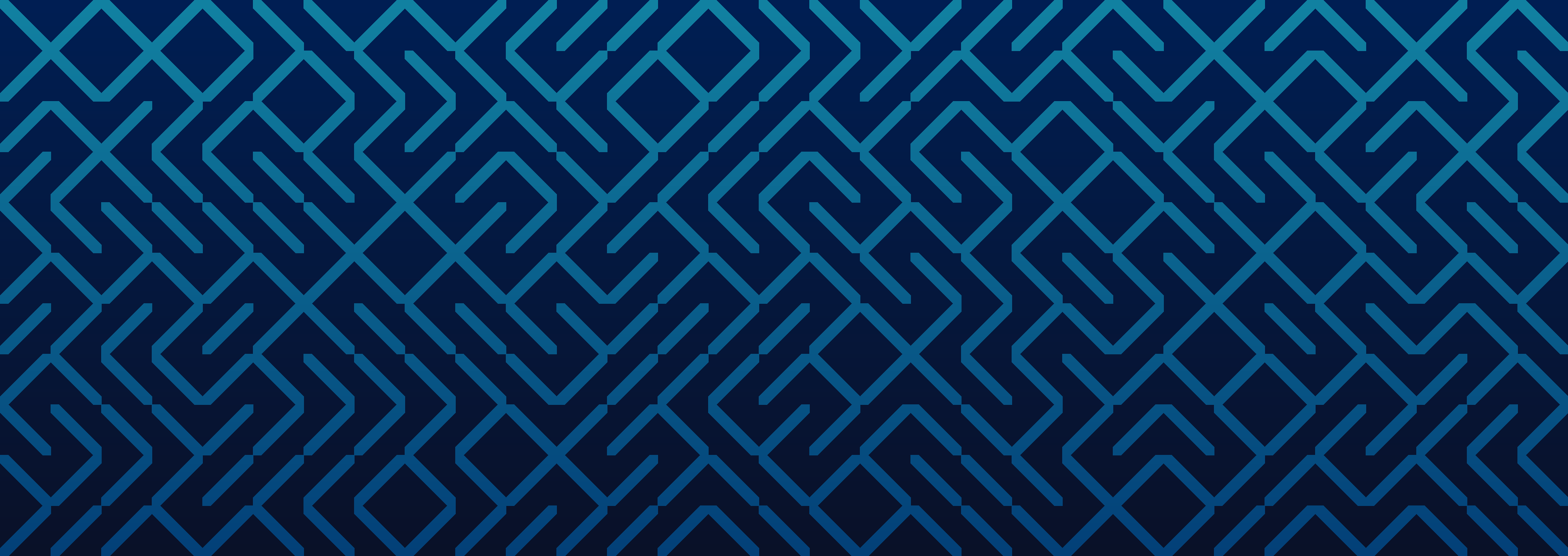 an autogenerated 10print pattern in blue